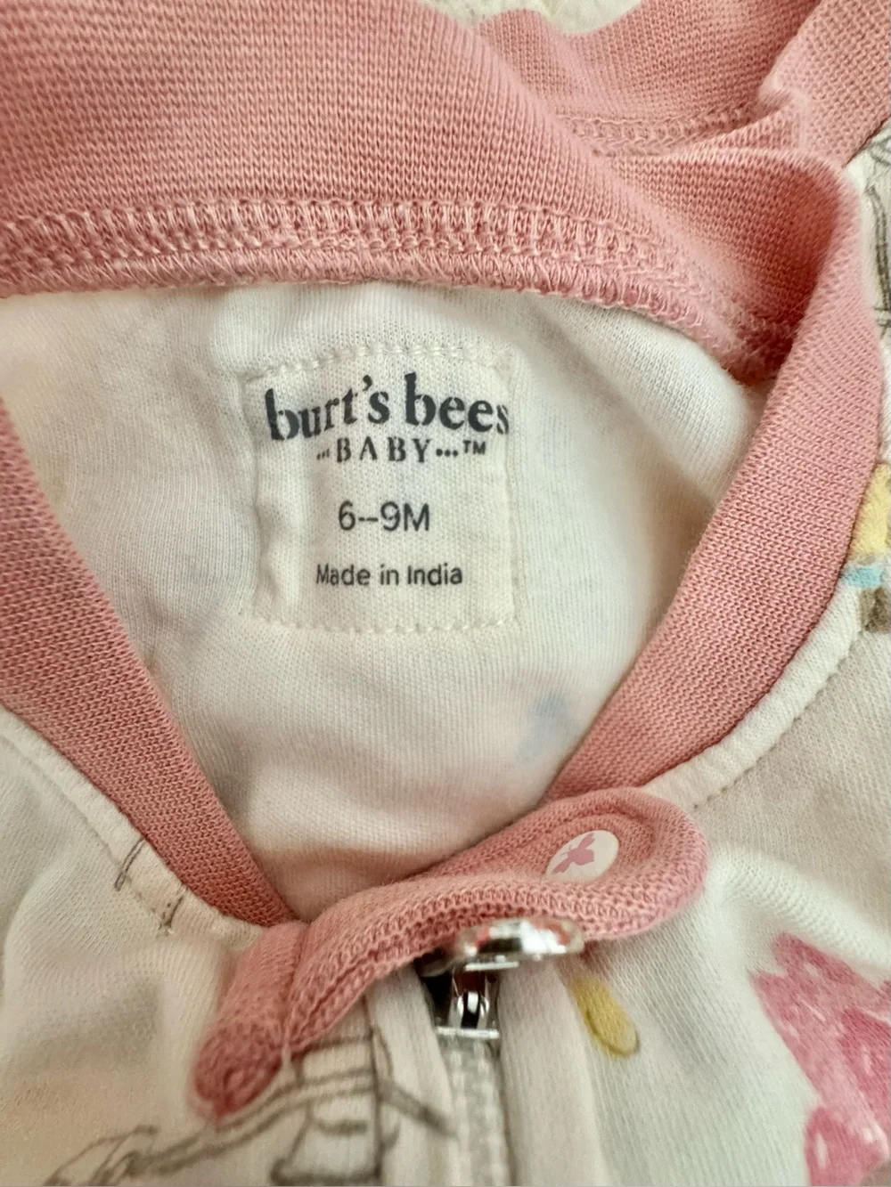 Burt's Bees Organic Footless and Footed Pajamas (set of 10)